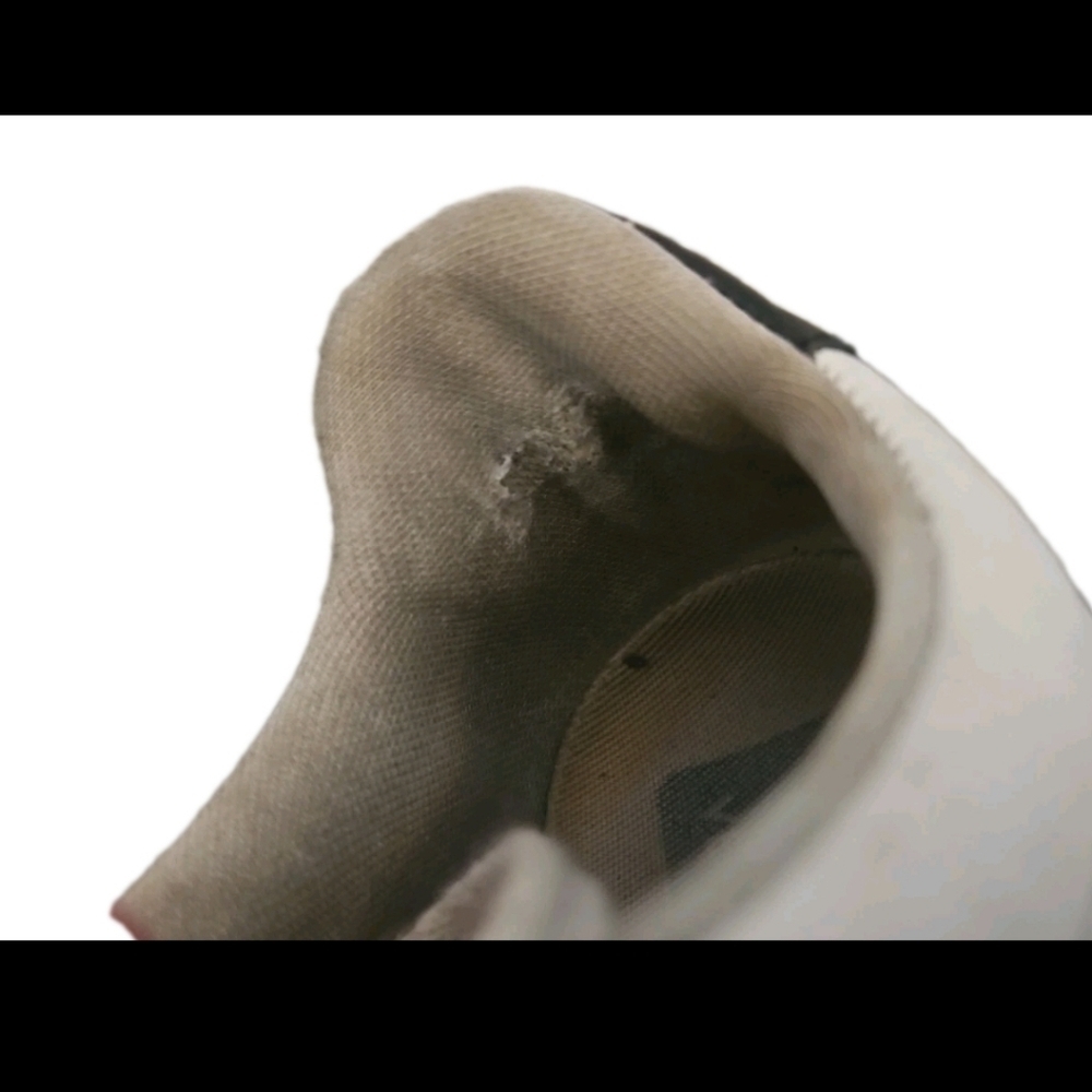 VEJA Womens White & Black Campo Leather Sustainable Designer Sneakers 6 - Picture 14 of 16